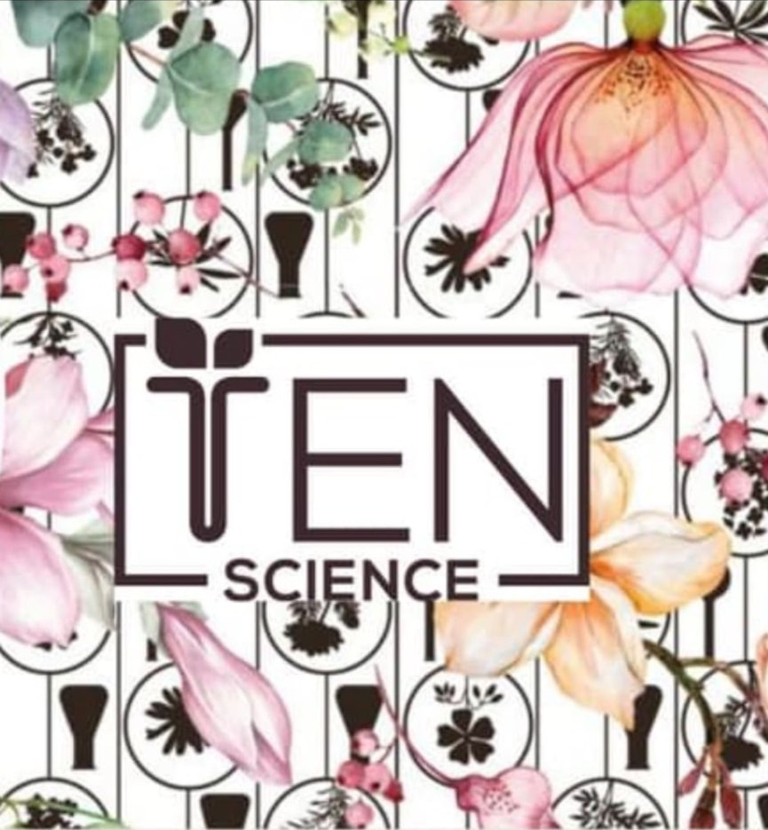 Ten Science — květinová prezentace profesionální kosmetiky